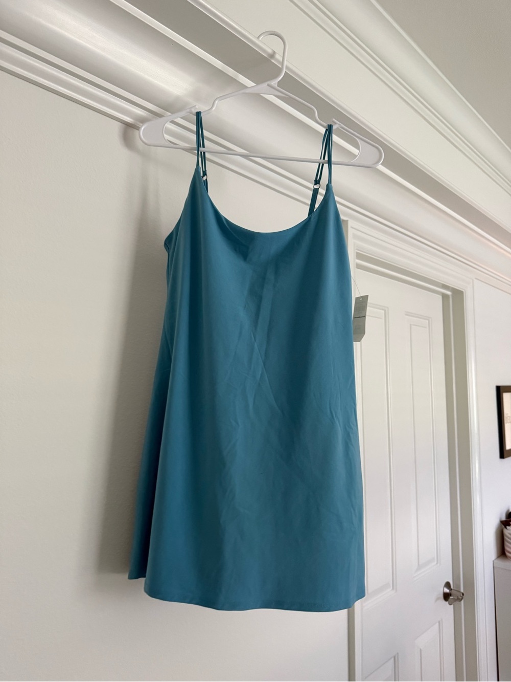 Abercrombie & Fitch Teal Slip Dress with Double Straps